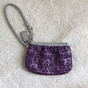 Coach wristlet